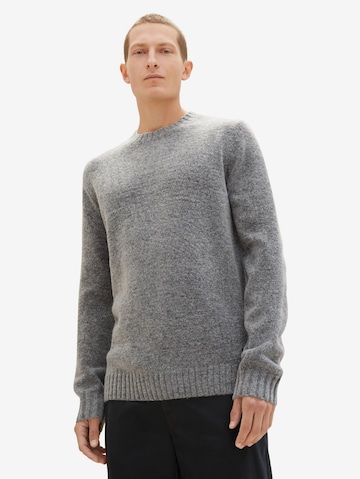 TOM TAILOR Sweater in Grey