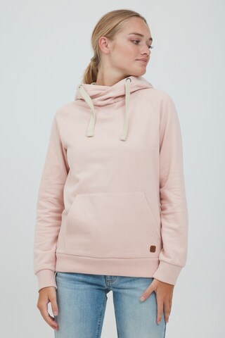 Oxmo Sweatshirt 'Julia' in Roze: voorkant