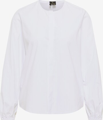 DreiMaster Klassik Blouse in Wit: voorkant