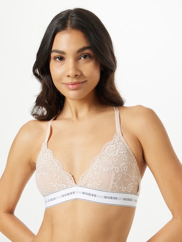 Triangle Soutien-gorge 'Belle' GUESS en beige : devant