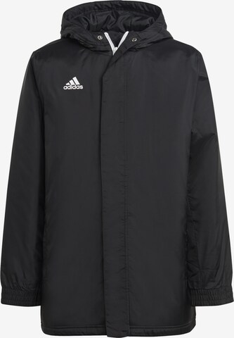 ADIDAS PERFORMANCE Sportjacke 'Entrada 22' in Schwarz: predná strana