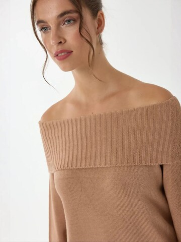 Hiccup Pulover 'Pullover' | rjava barva