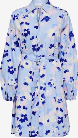 Robe 'CHARLENE' SELECTED FEMME en bleu : devant