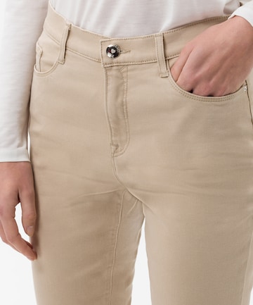 BRAX Slimfit Jeans 'Mary' in Beige