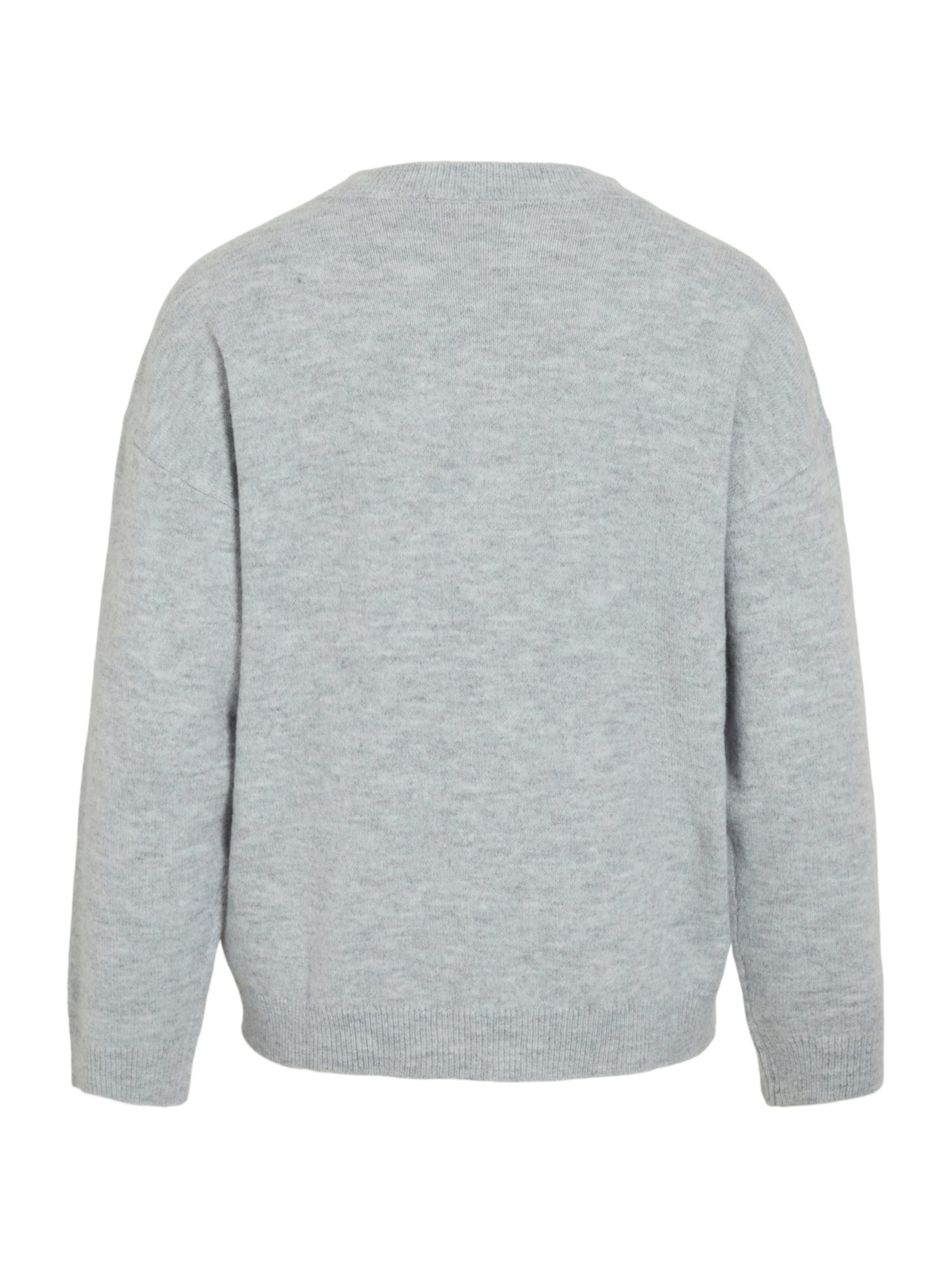 VILA Pulóver 'VILiga' - szürke