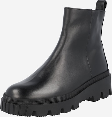 GABOR Ankle Boots in Black: front