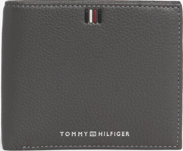 TOMMY HILFIGER Wallet in Grey: front