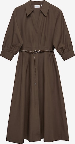 Robe COMMA en marron : devant
