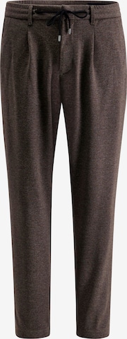 Pantalon chino PIERRE CARDIN en marron : devant