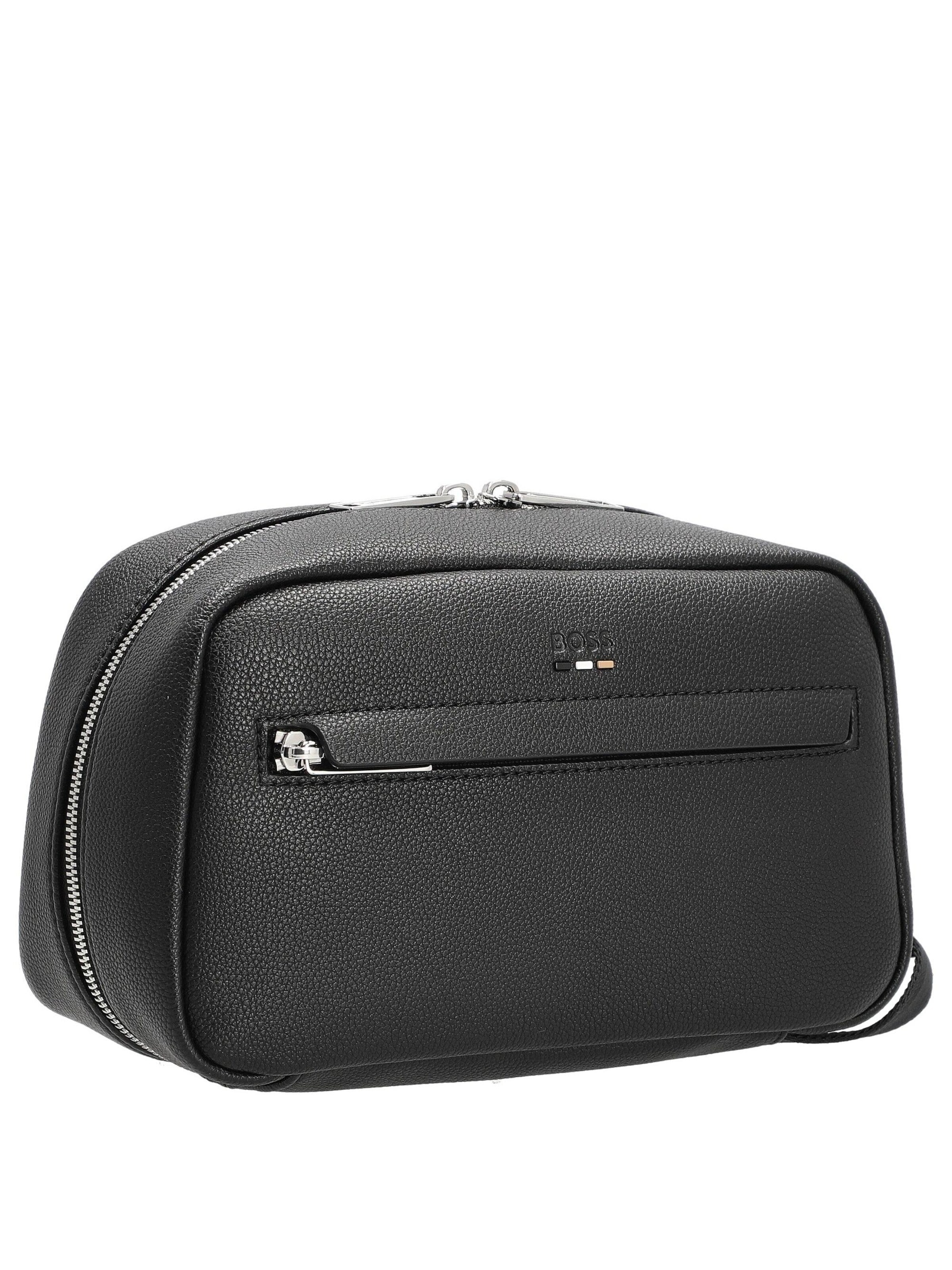 HUGO BOSS Kulturtasche 'Ray'‌‌‌ in Schwarz