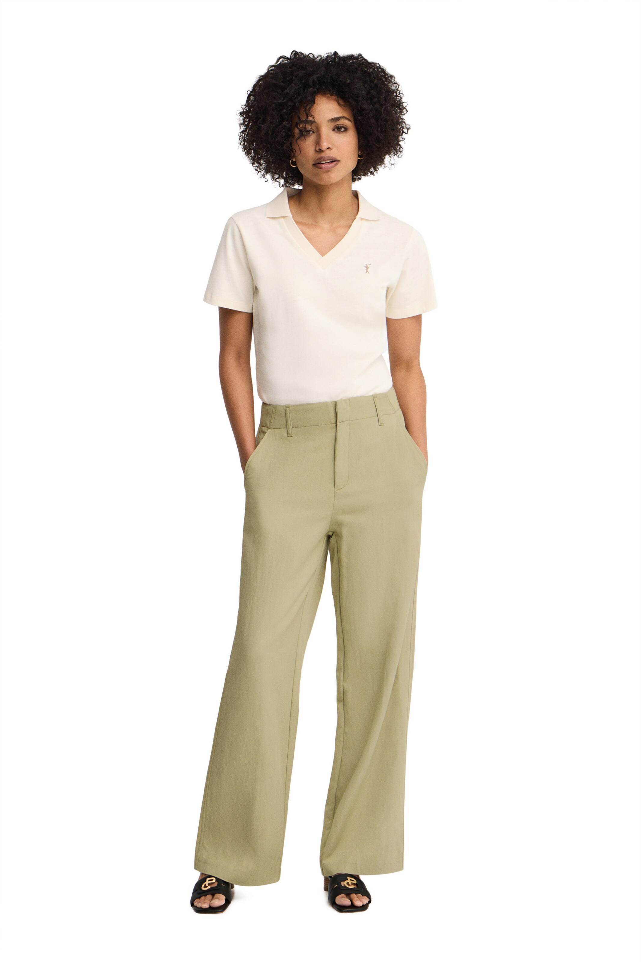 Polo Club Loose fit Pants in Brown