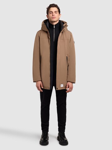 Parka invernale 'Kann' di khujo in marrone