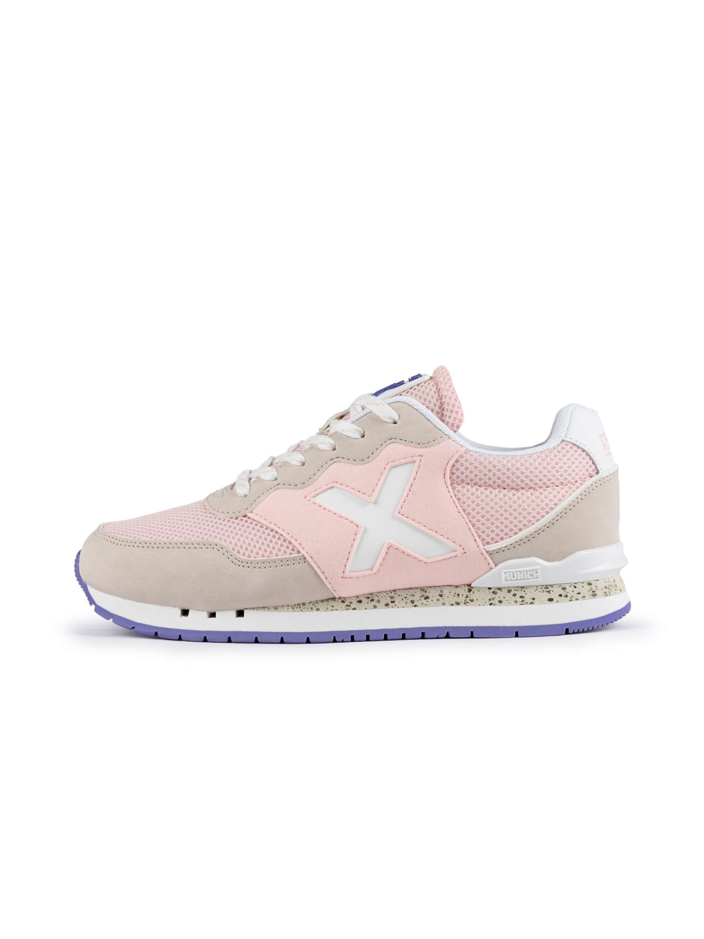 MUNICH Platform trainers 'DASH' in Pink: front