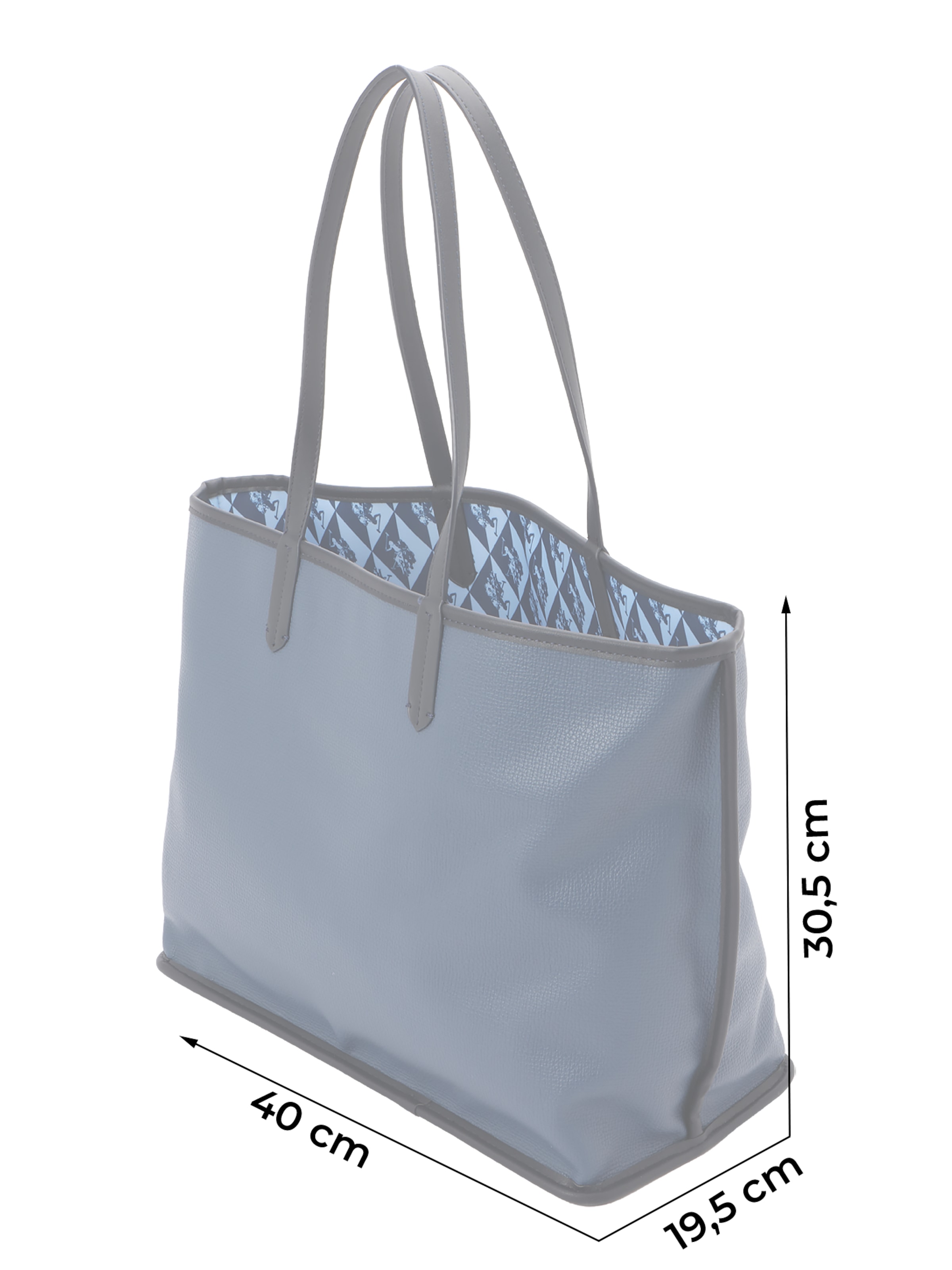 U.S. POLO ASSN. Shopper in Blue: front