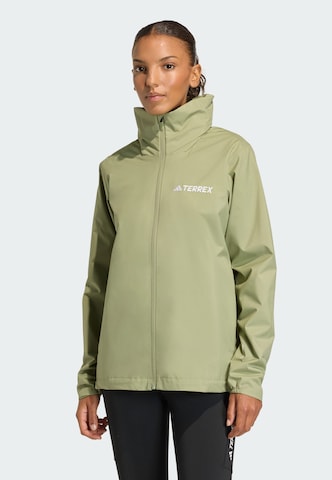 ADIDAS TERREX Outdoor jacket in Green: front