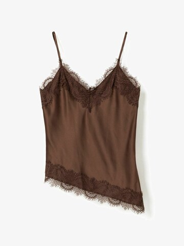 Noella Póló ' N-Minne Blouse ' - barna: elől