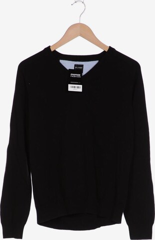 OLYMP Sweater & Cardigan in S in Black: front