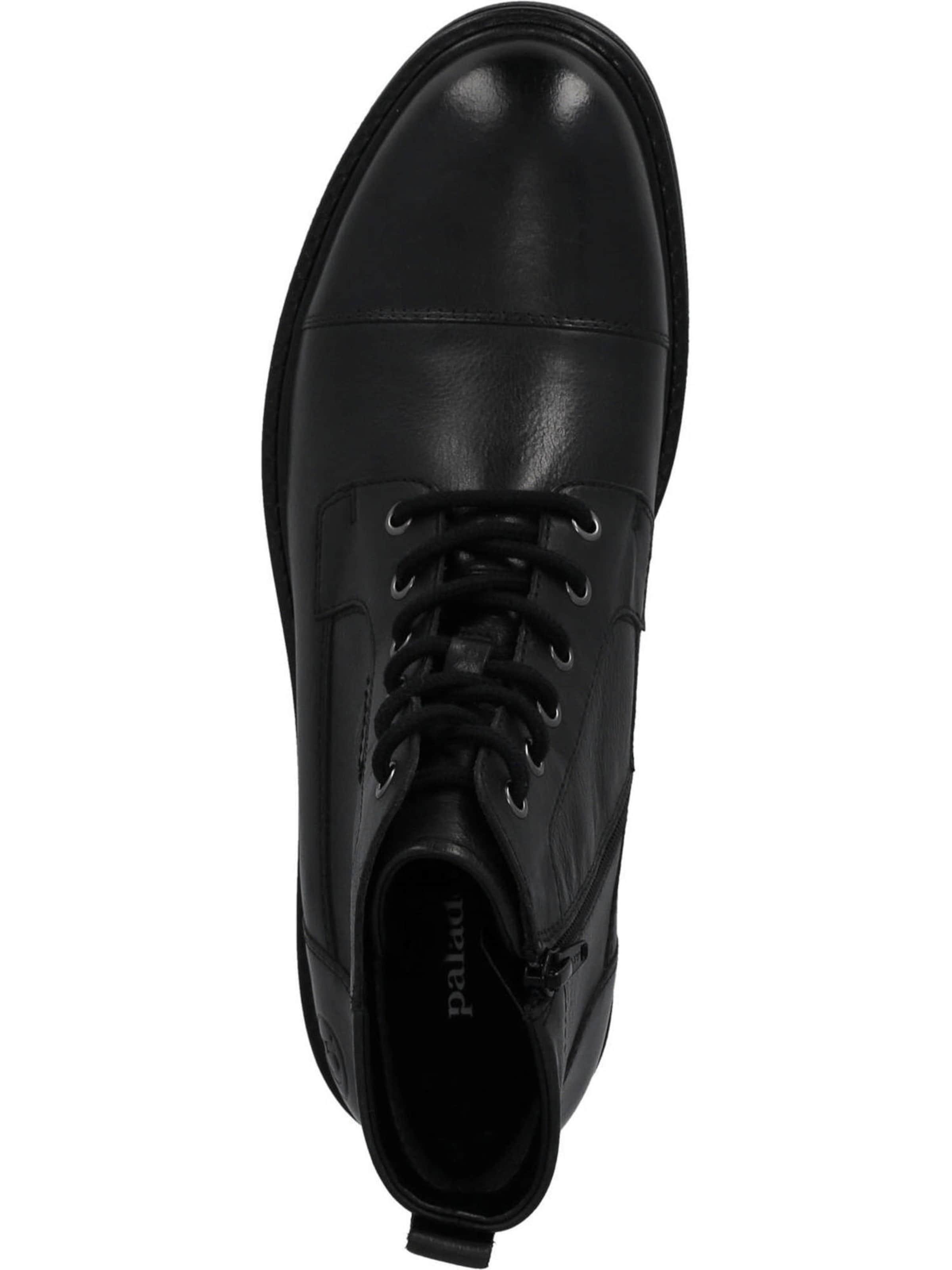 Bottines à lacets 'Marco' Palado en noir