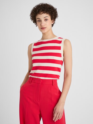 Guido Maria Kretschmer Women Knitted top 'Maira' in White: front