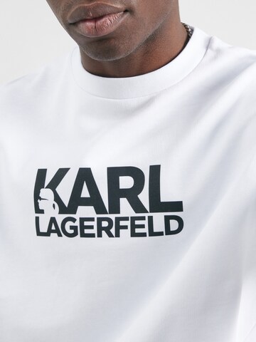 Karl LagerfeldSweater majica - bijela boja