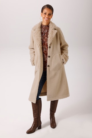 Aniston CASUAL Winter Coat in Beige