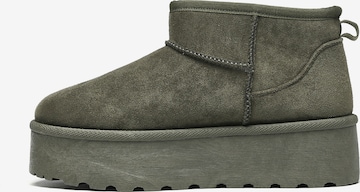 Stivaletto di Elara in verde: frontale