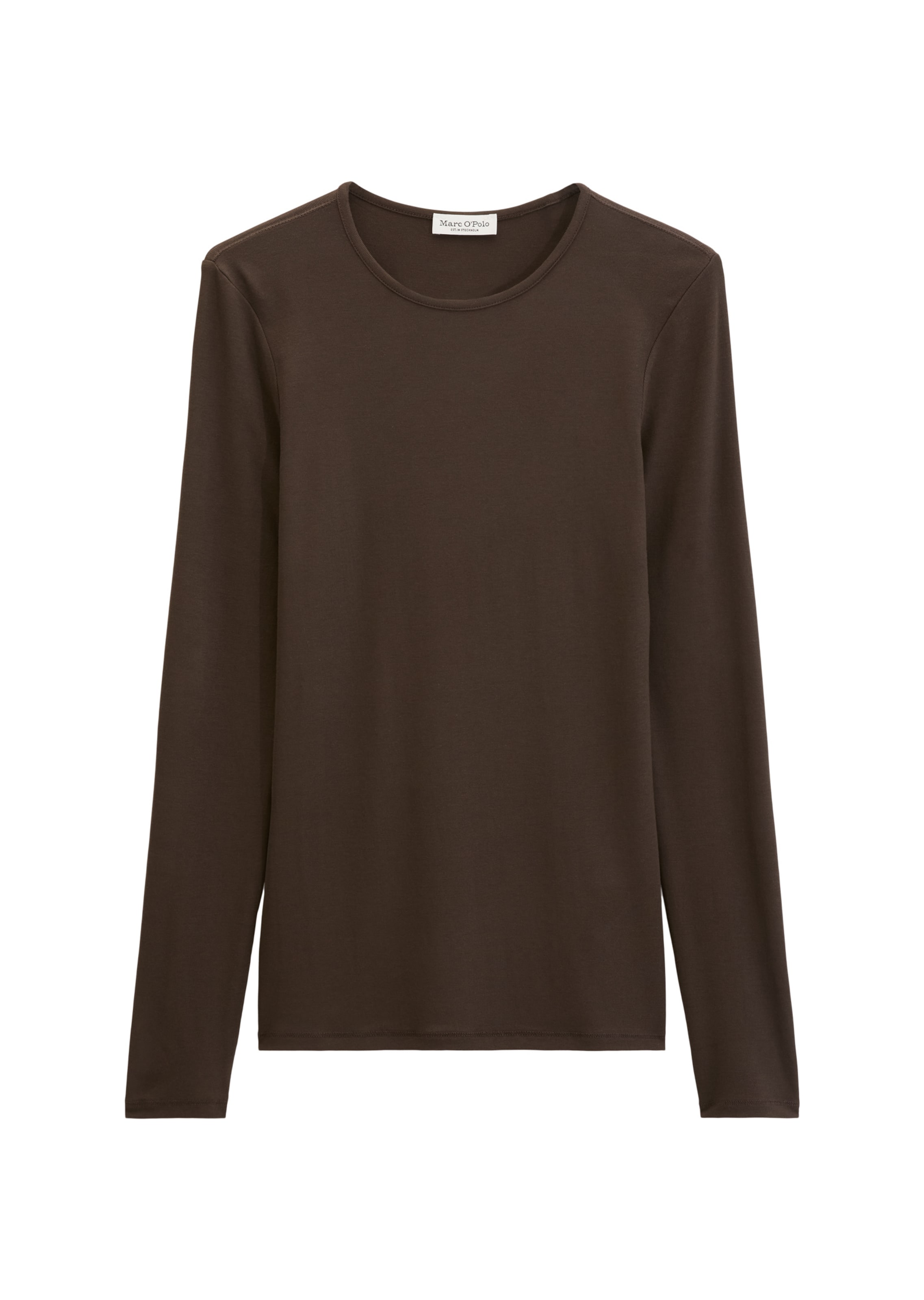 Marc O'Polo T-shirt en XXS en marron, Vue avec produit