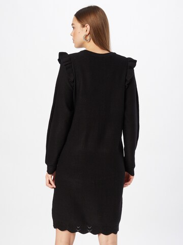 OBJECT Gebreide jurk 'Portia' in Zwart