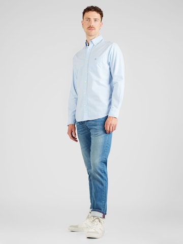 GANT Regular Fit Hemd in Blau