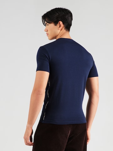 Emporio Armani - Camiseta en azul