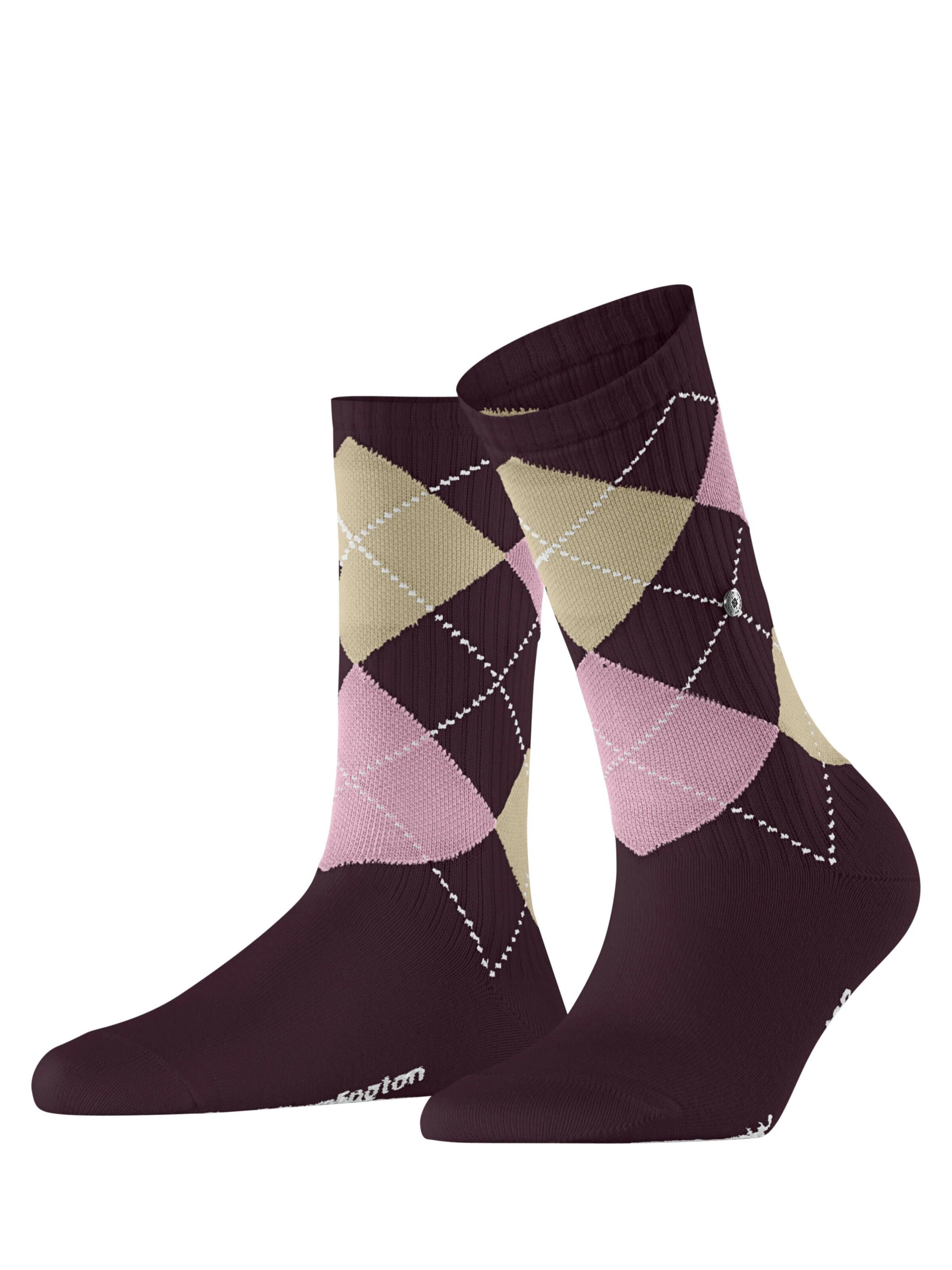BURLINGTON Socken 'Rib Courtside'‌‌‌‌‌‌‌ in Rot: Vorderseite