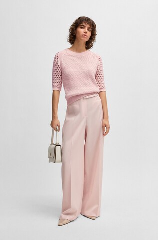 BOSS Pullover 'Funima' in Pink