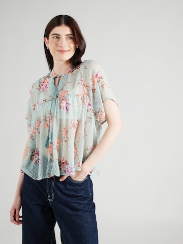 ONLY Blouse 'AIDA ELISA' in Groen: voorkant