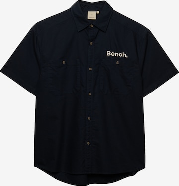 Fit confort Chemise 'Bench x Superdry & Co' BENCH en bleu : devant