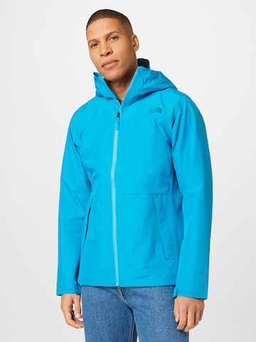 THE NORTH FACE Outdoorjas 'DRYZZLE' in Blauw: voorkant
