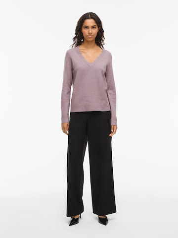 VILA Sweater 'VINIKOLINA ' in Purple