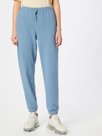 Effilé Pantalon 'Amaze' WEEKDAY en bleu : devant