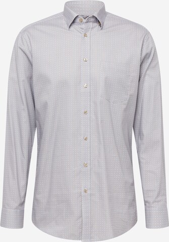 Coupe regular Chemise 'New Covered' SEIDENSTICKER en beige : devant