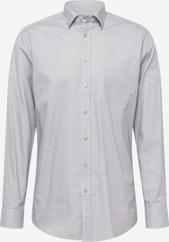 SEIDENSTICKER - Ajuste regular Camisa 'New Covered' en beige: frente