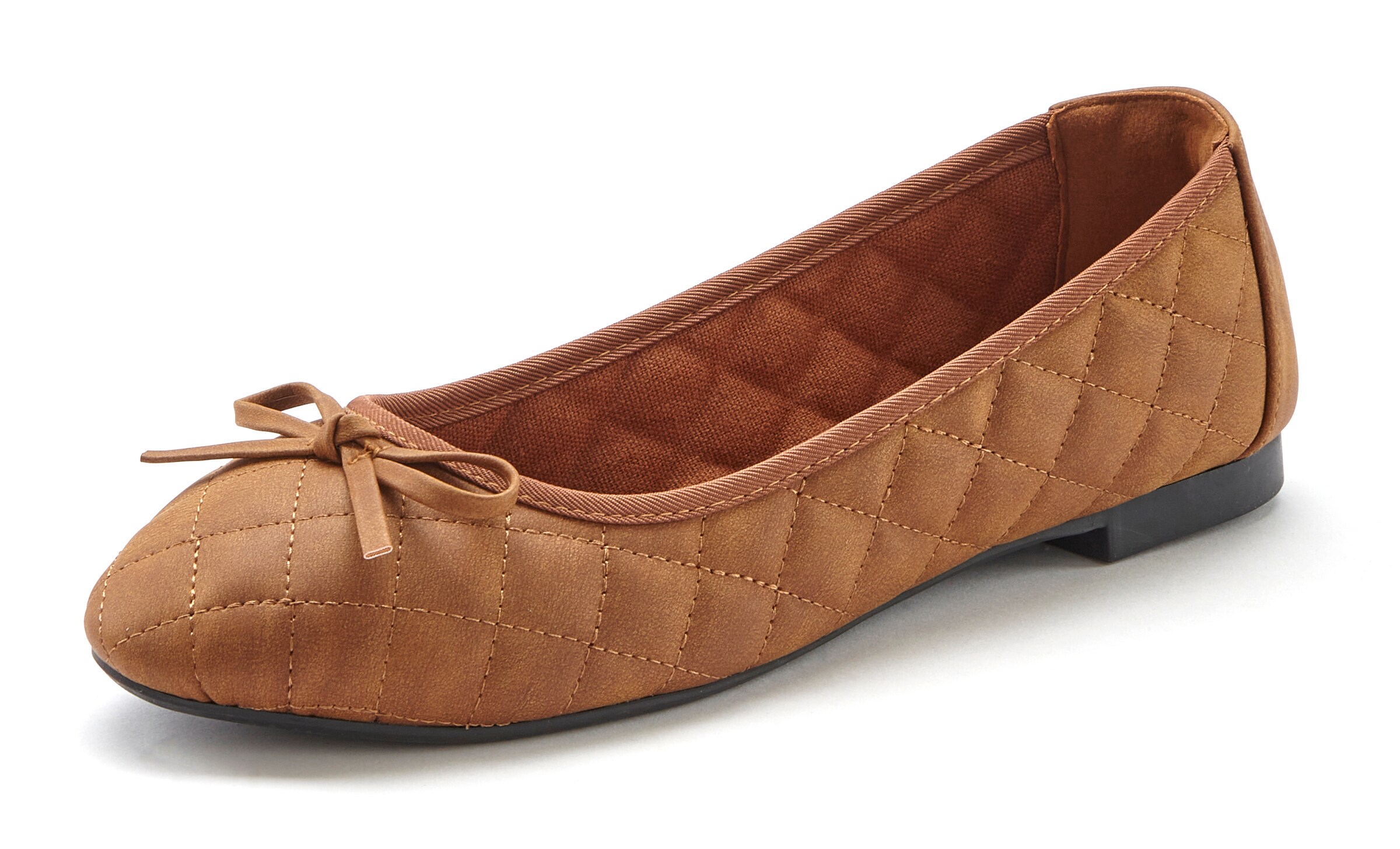 Ballerina di LASCANA in marrone: frontale