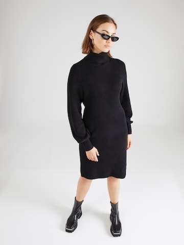 ONLY - Vestido de punto 'SASHA' en negro: frente