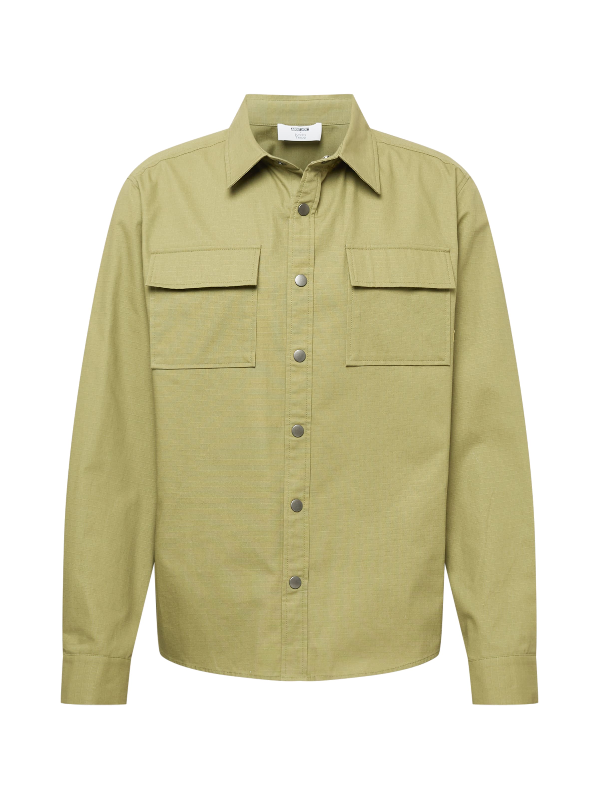 TRAPP Regular fit Button Up Shirt 'Domenic' in Green: front