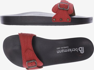 BERKEMANN Sandals & High-Heeled Sandals in 38,5 in Red: front