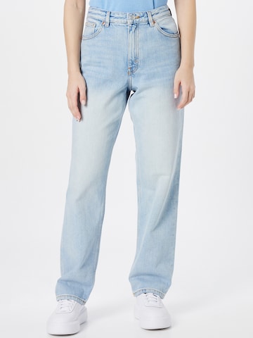 Loosefit Jeans di Monki in blu: frontale