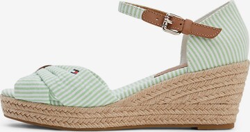 TOMMY HILFIGER Sandale in Grün: predná strana