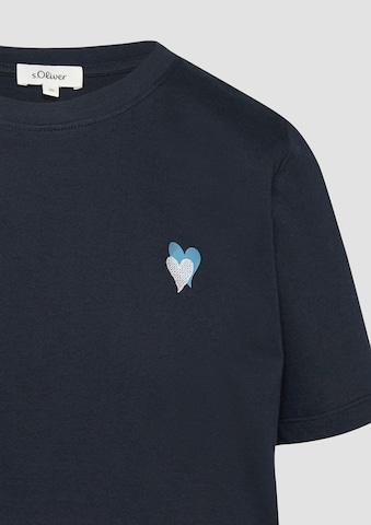 s.Oliver Shirt in Blau