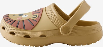 Next Clogs in Gelb: Vorderseite