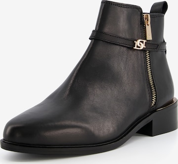 Dune LONDON Stiefelette in Schwarz: predná strana