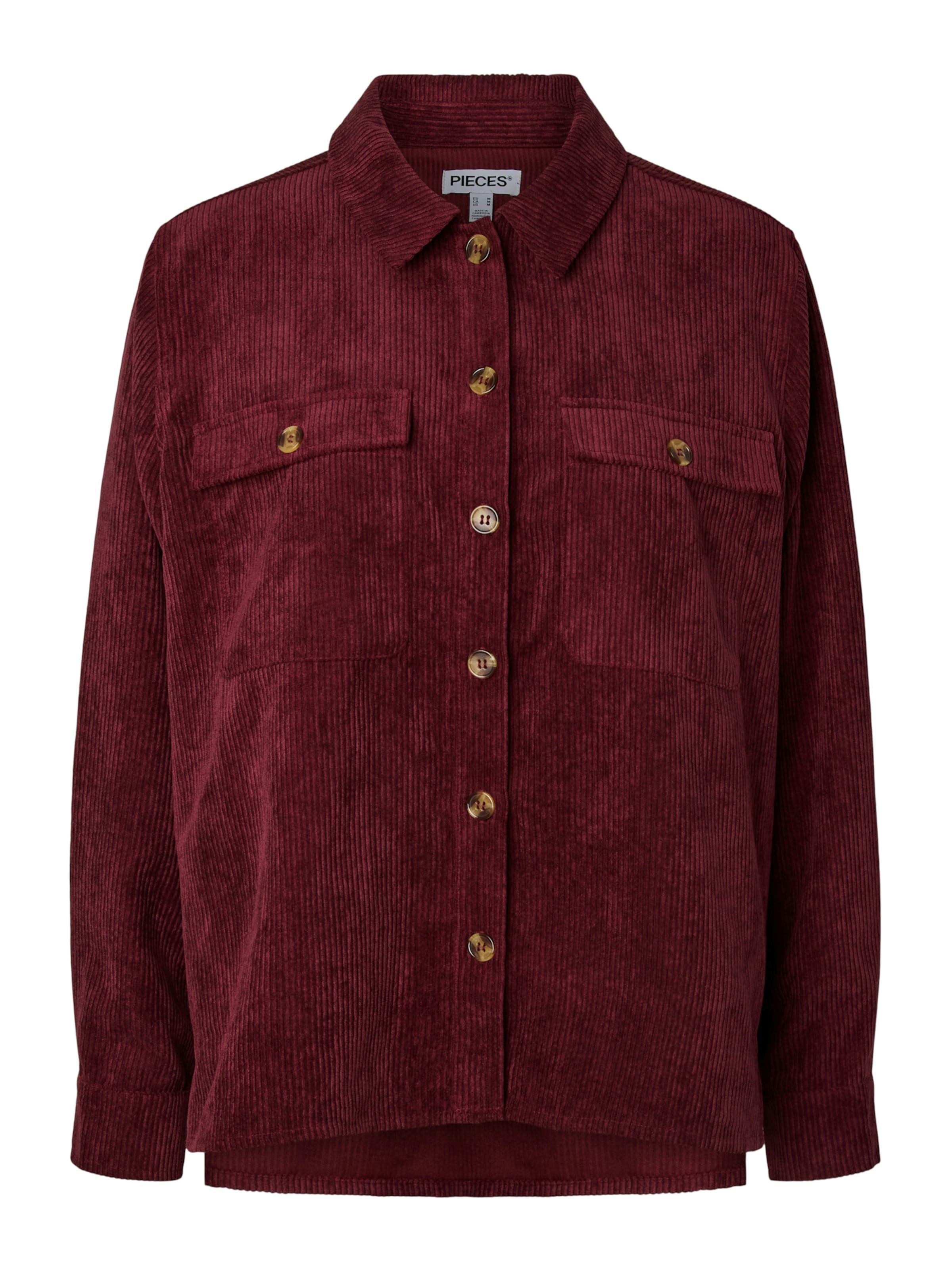 raudona PIECES Palaidinė 'PCEFFI': priekis