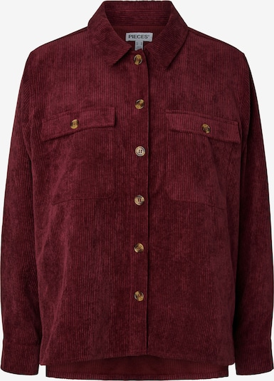 PIECES Pusero 'PCEFFI' värissä viininpunainen, Tuotenäkymä